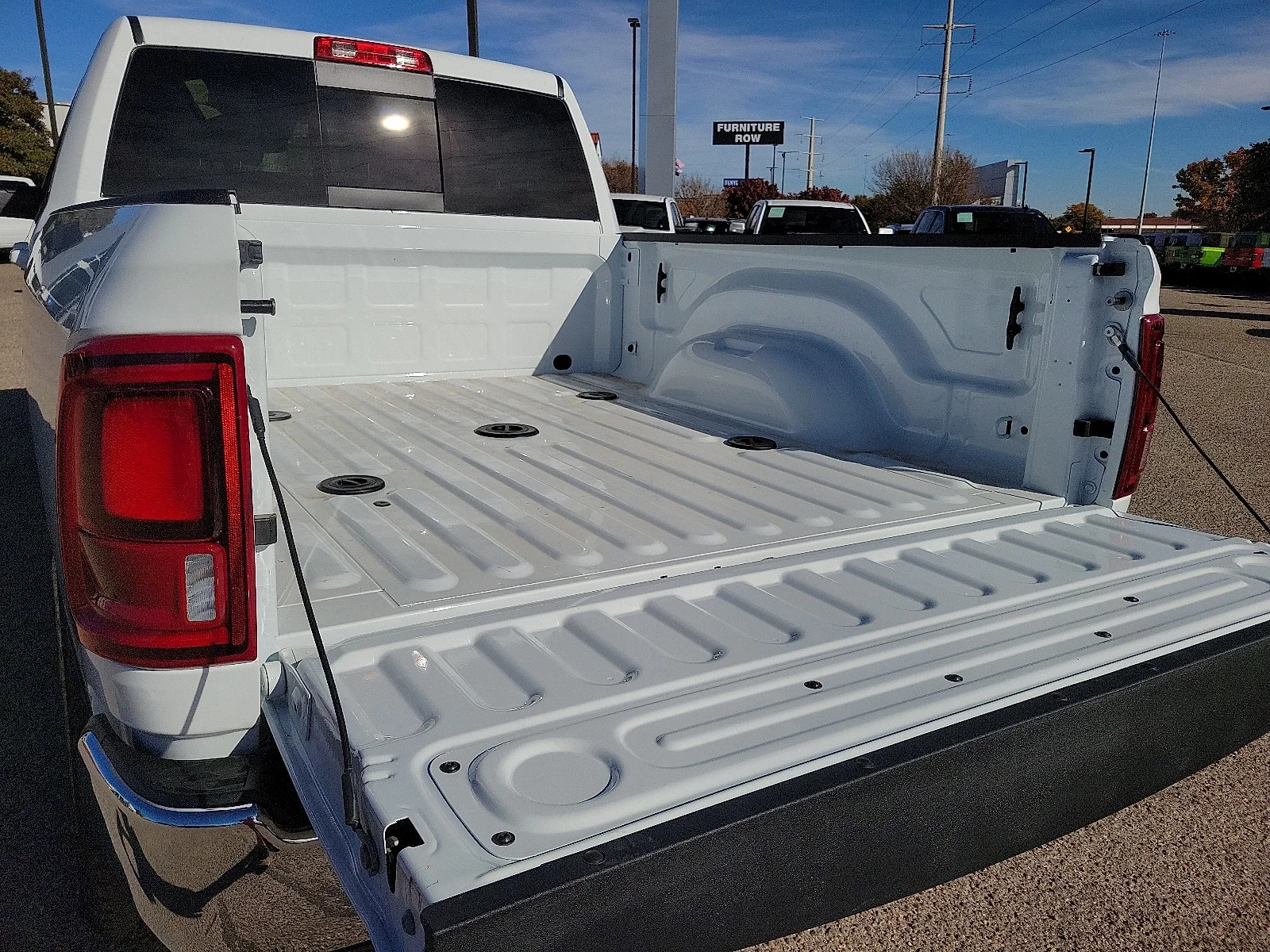 New 2026 Bright White Ram LARAMIE CREW CAB 4X4 6