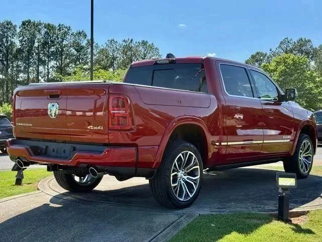 New 2026 Molten Red Pearl-Coat Exterior Paint RAM Tungsten image 7