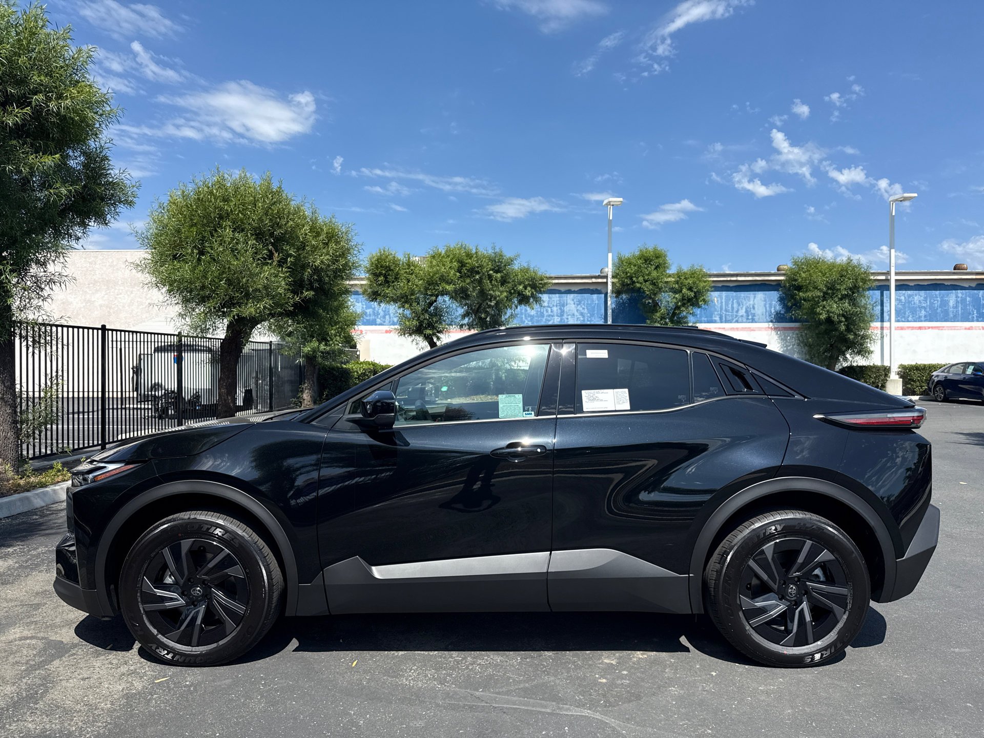 New 2026 Midnight Black Metallic Toyota  SE image 4