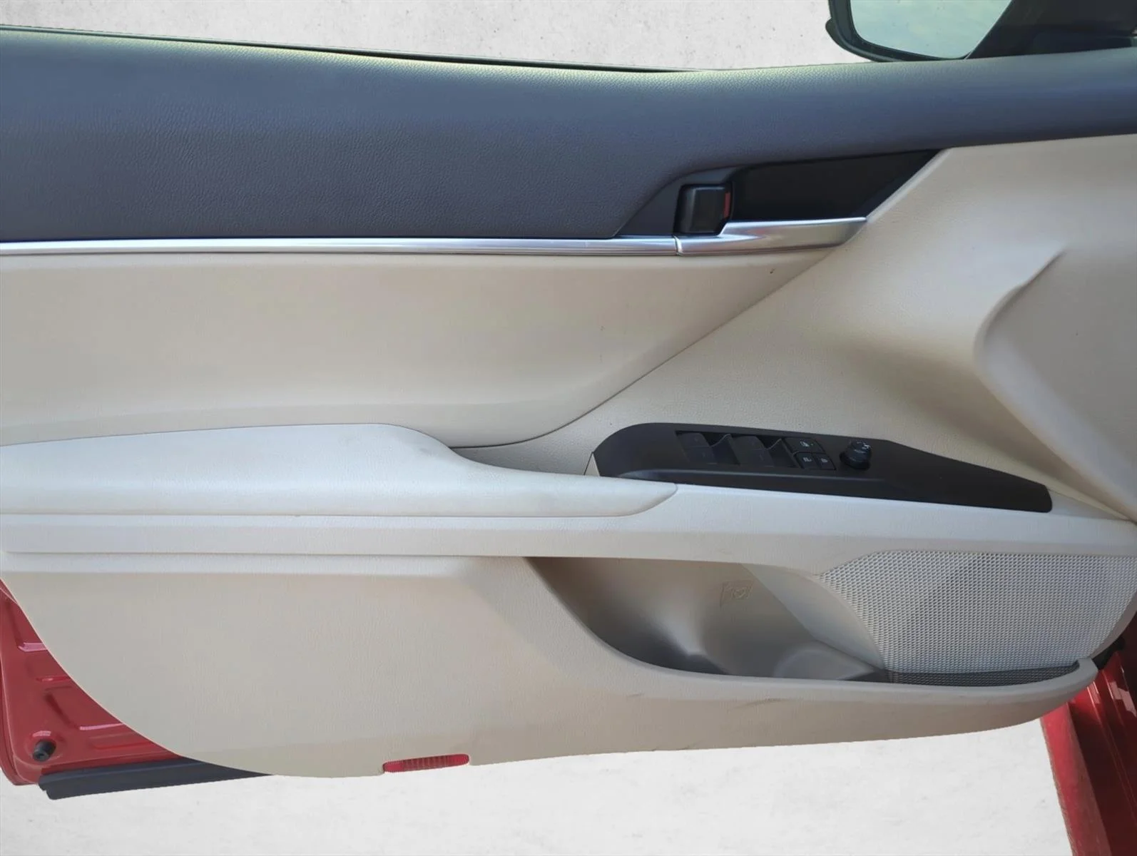 Used 2024 Supersonic Red Toyota LE image 8