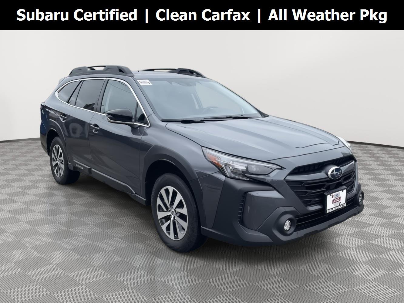 Used 2025 Magnetite Gray Metallic Subaru Premium image 1