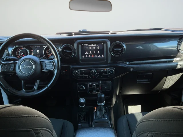 Used 2022 Bright White Clearcoat Jeep Sport image 9