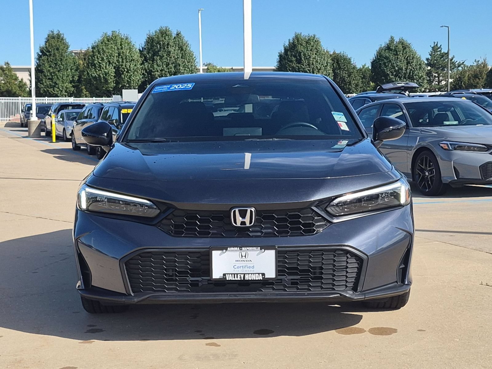 Certified Used 2025 Meteorite Gray Metallic Honda Sport Sedan image 4