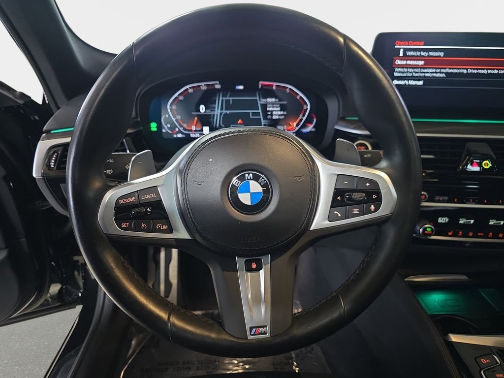 Certified Used 2023 Black Sapphire Metallic BMW 530i image 19