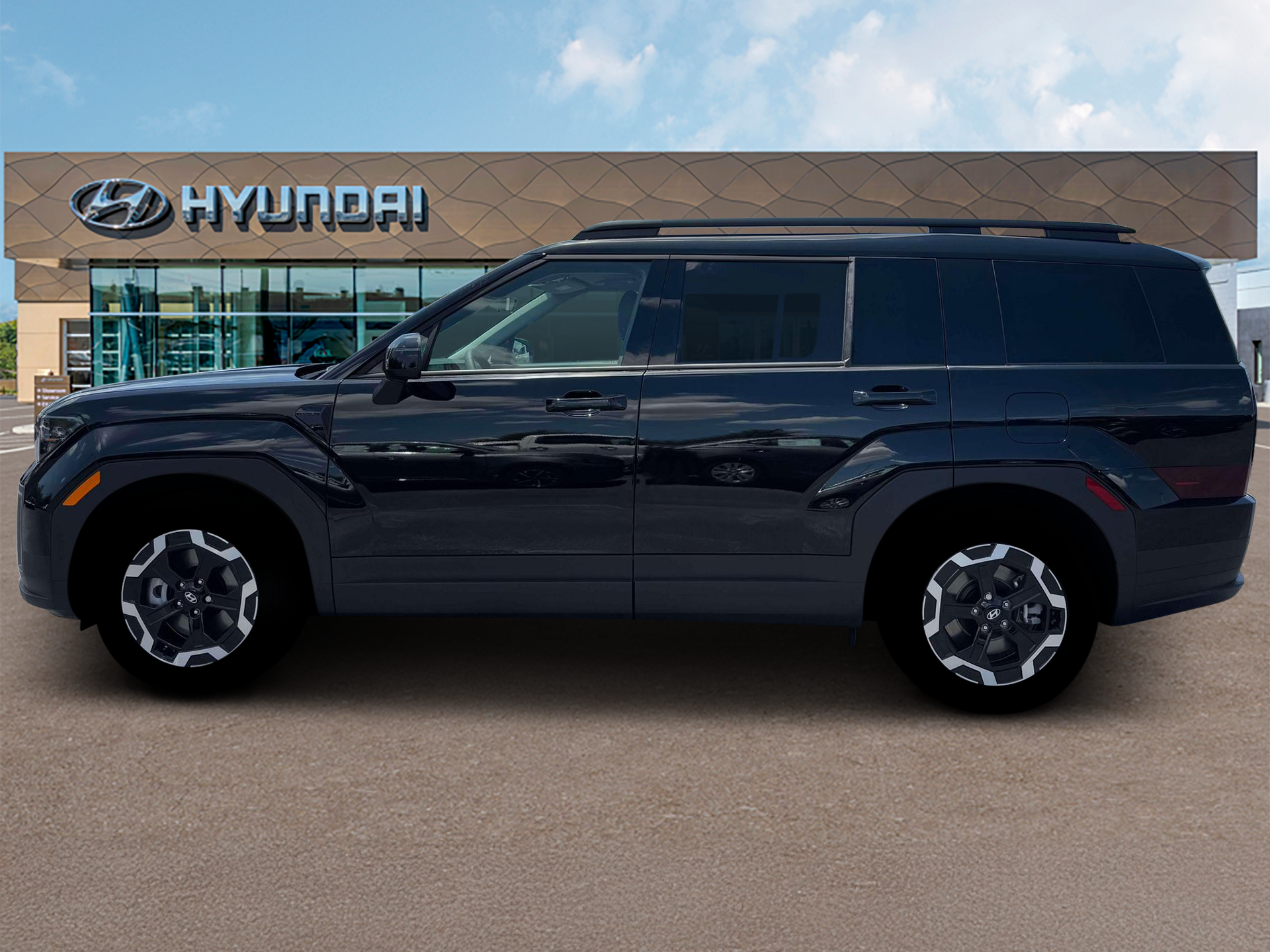 New 2026 Black Hyundai SEL FWD image 3