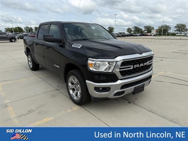 Used 2022 Diamond Black Crystal Pearlcoat Ram Big Horn image 6