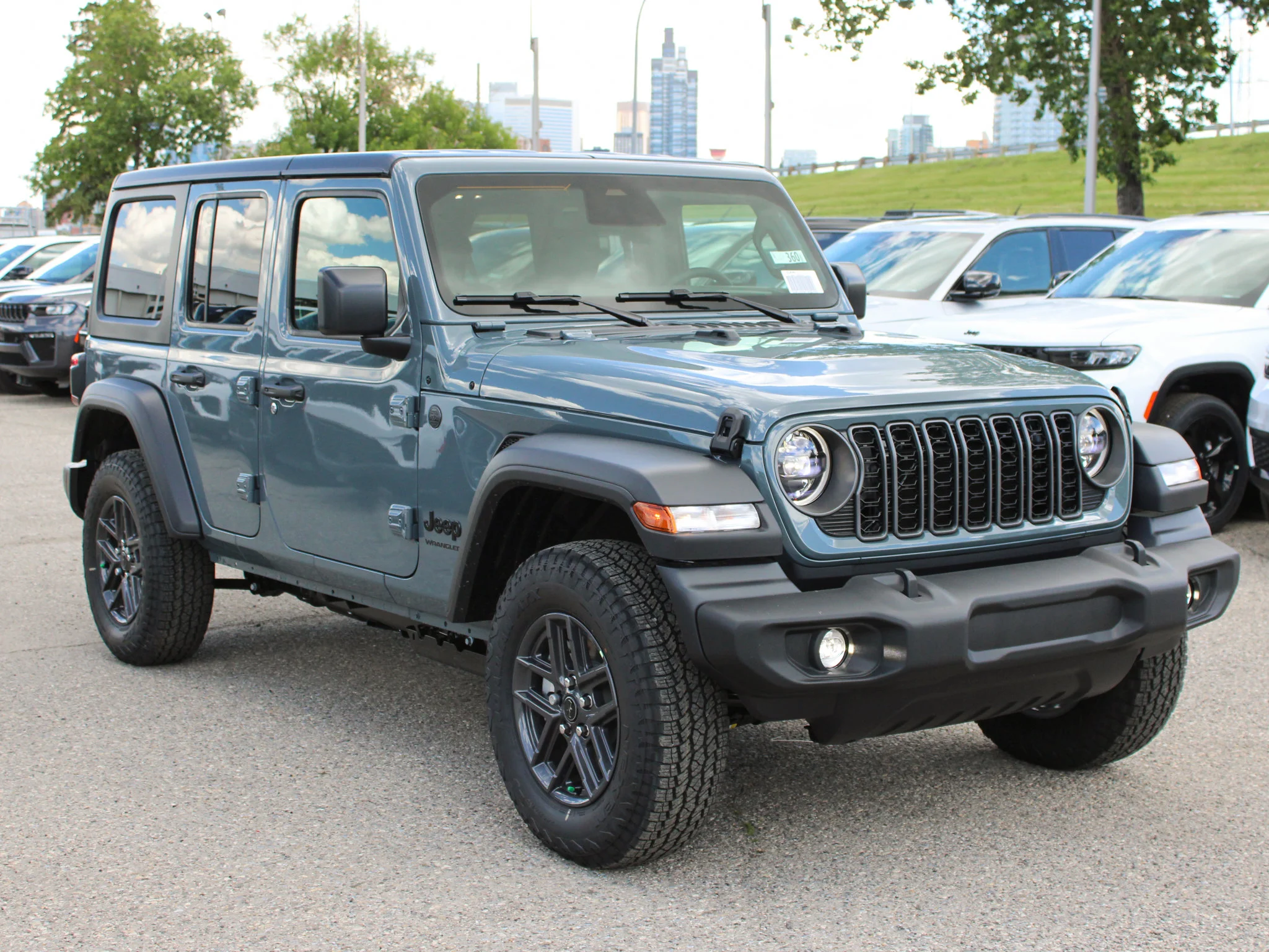 New 2026 Dark blue Jeep Sport S* 4 Door 4x4, Remote Start, Heated Seats/Wheel, Safety Group image 5