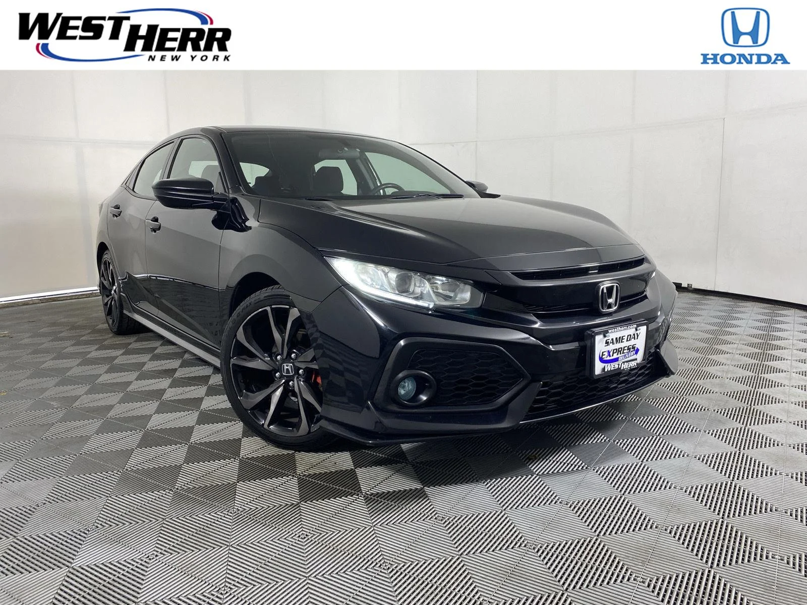 Used 2018 Crystal Black Pearl Honda Sport image 1