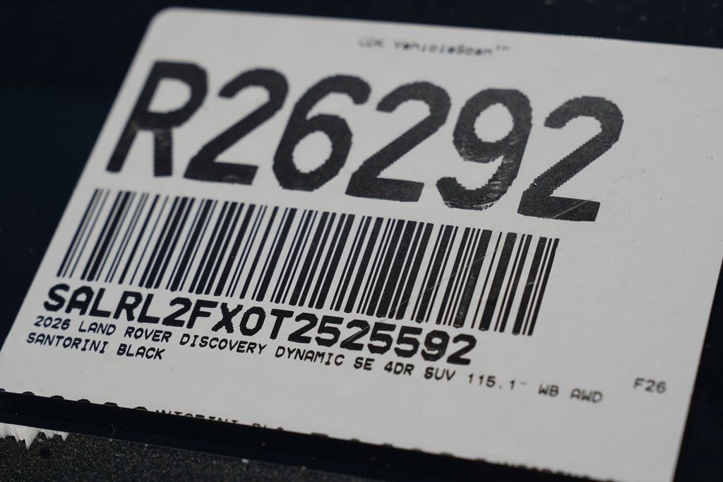 New 2026 Santorini Black Land Rover Dynamic SE image 35