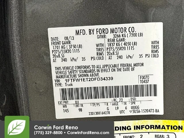 Used 2013 Sterling Gray Metallic Ford Platinum image 35