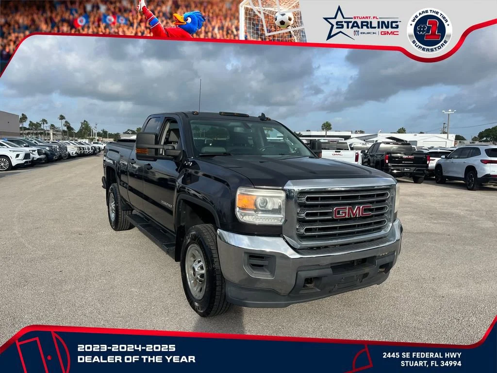 Used 2016 IRIDIUM METALLIC GMC 4WD Double Cab 144.2" image 3