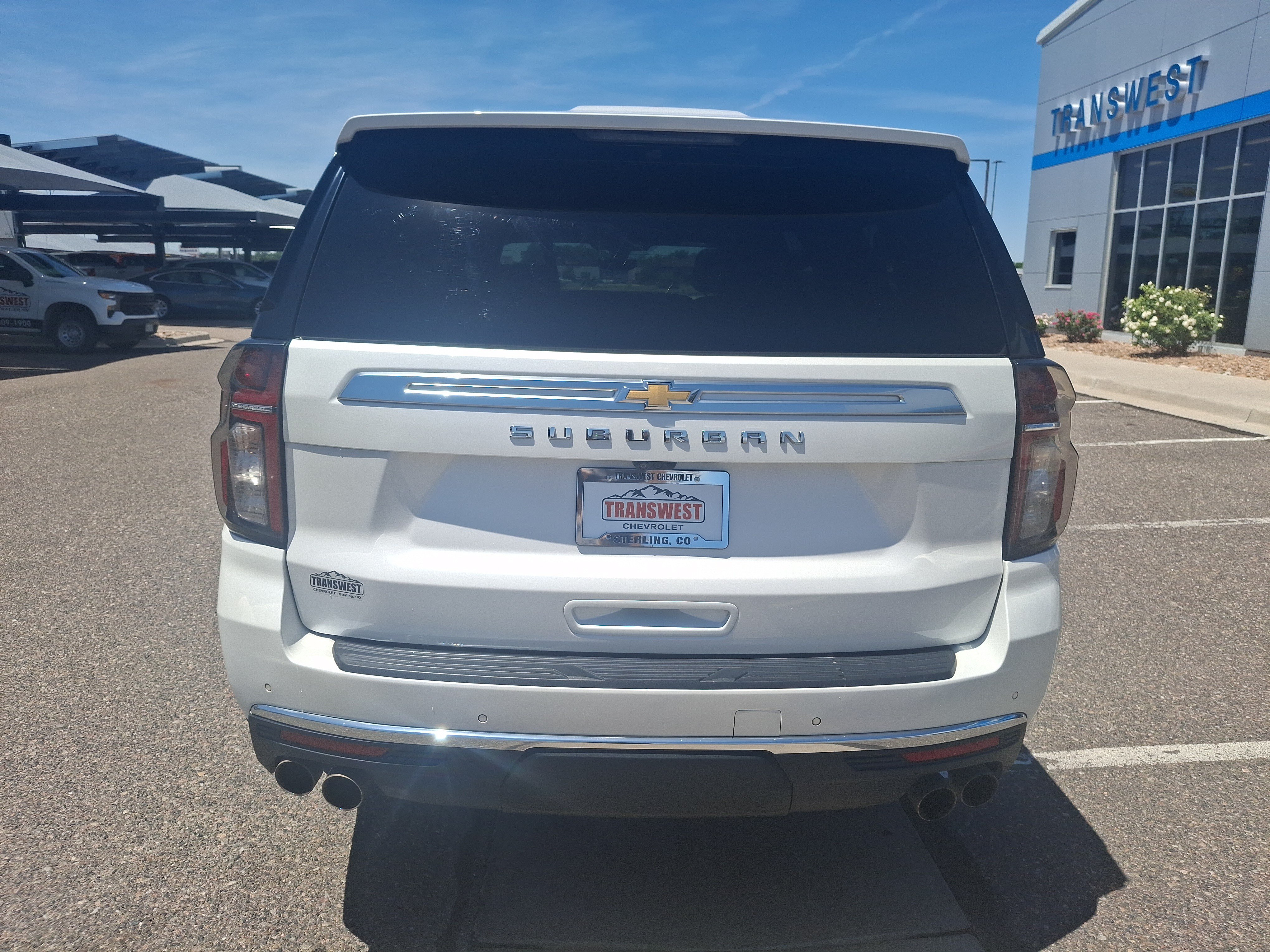 Used 2021 White Chevrolet High Country image 4