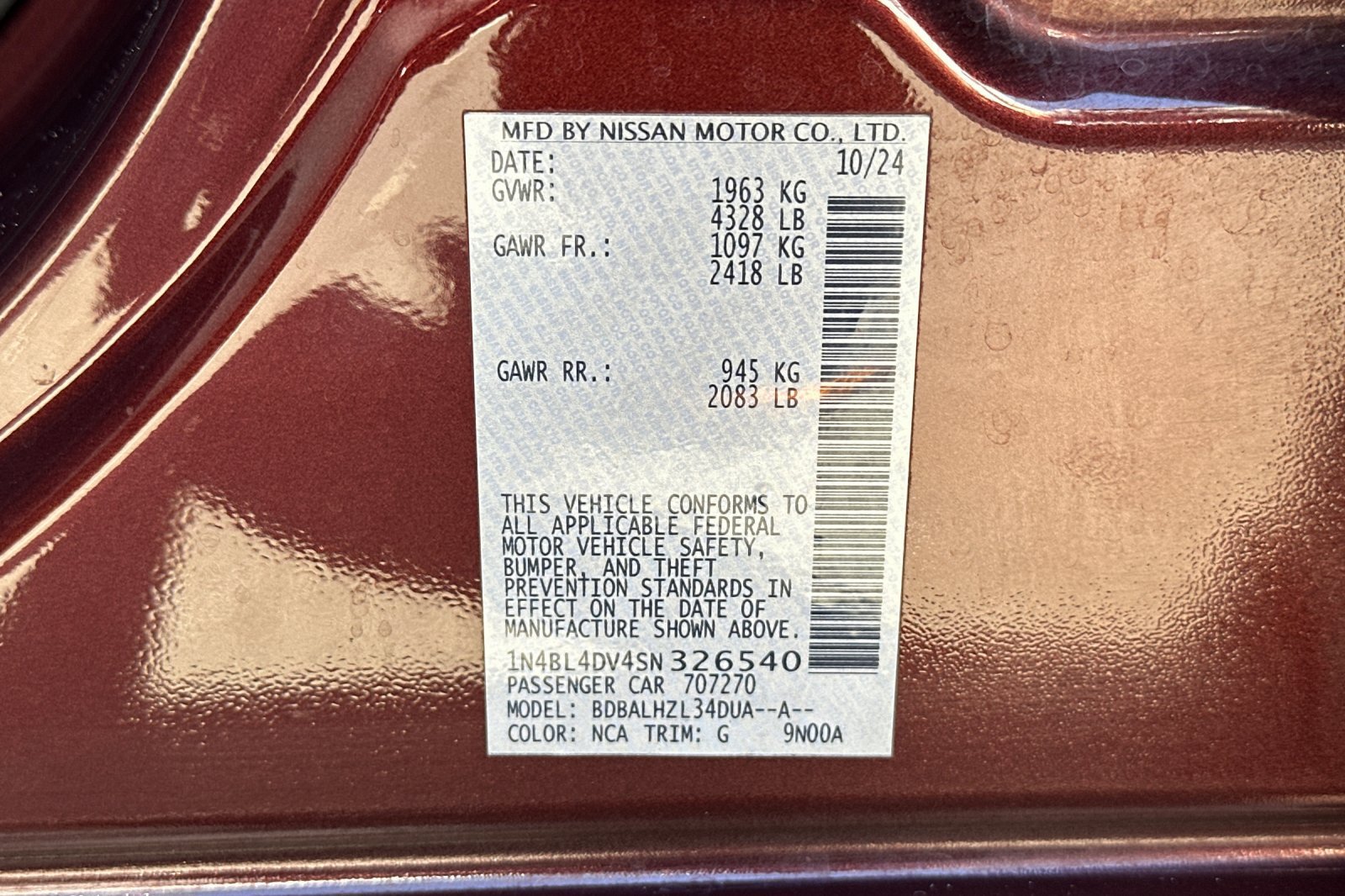 Used 2025  Nissan 2.5 SV image 29