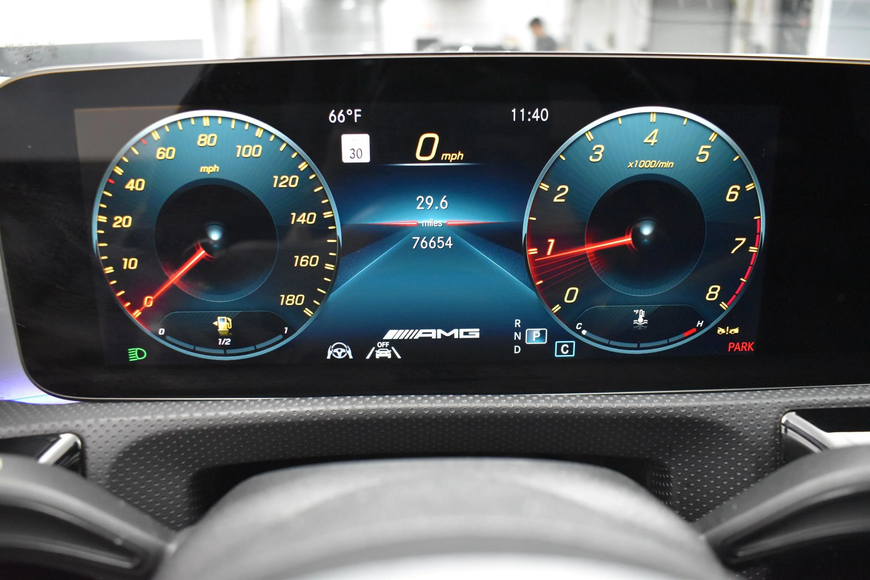 Used 2022 MANUFAKTUR Mountain Grey Magno Mercedes-Benz AMG® CLA 35 image 8