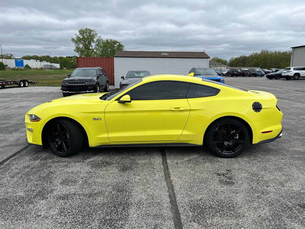 Used 2021 Grabber Yellow Ford GT Premium image 2