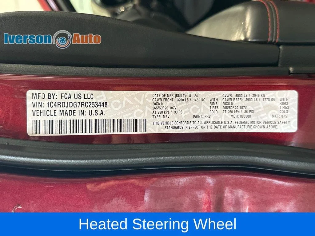 Used 2024 Octane Red Pearlcoat Dodge GT Premium image 14