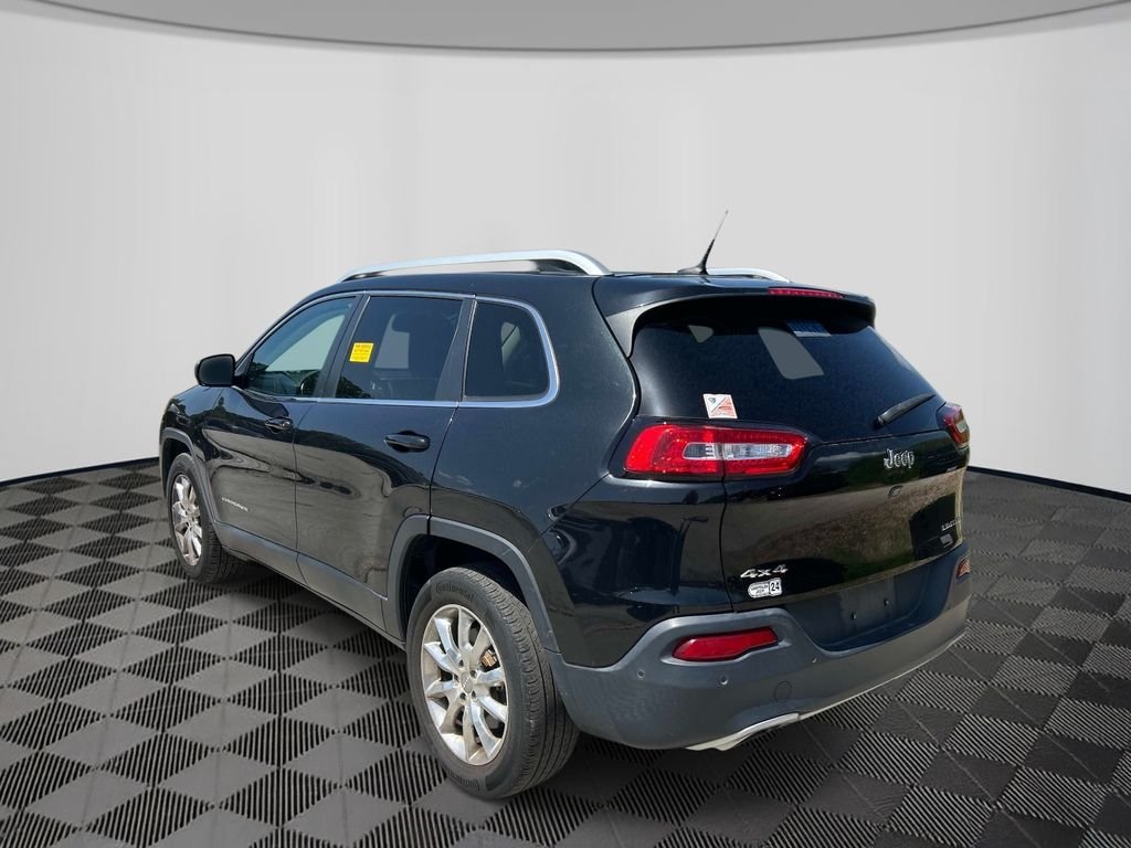 Used 2015 Black Jeep Limited image 3