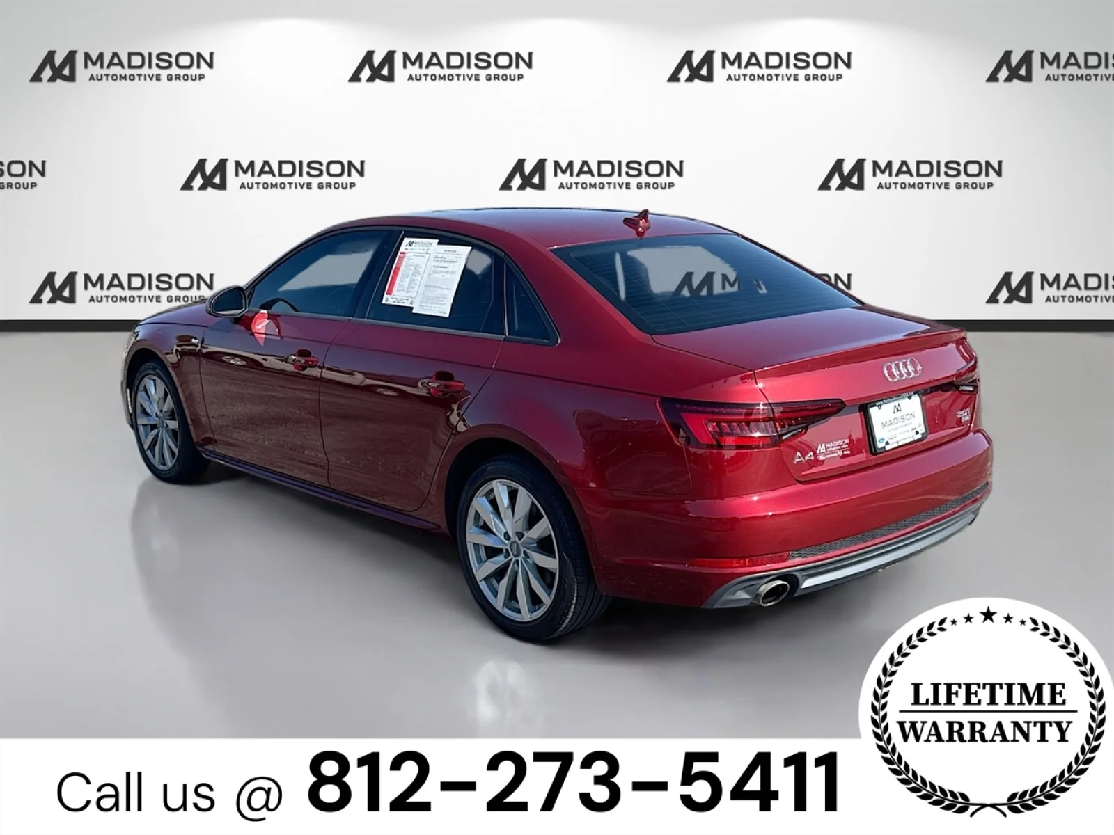 Used 2018 Matador Red Metallic Audi Premium image 7