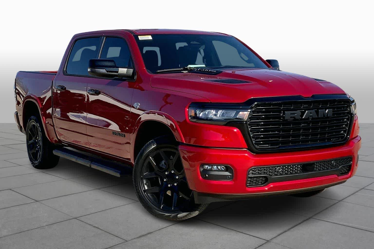 New 2026 Molten Red Pearl-Coat Exterior Paint RAM Laramie image 2
