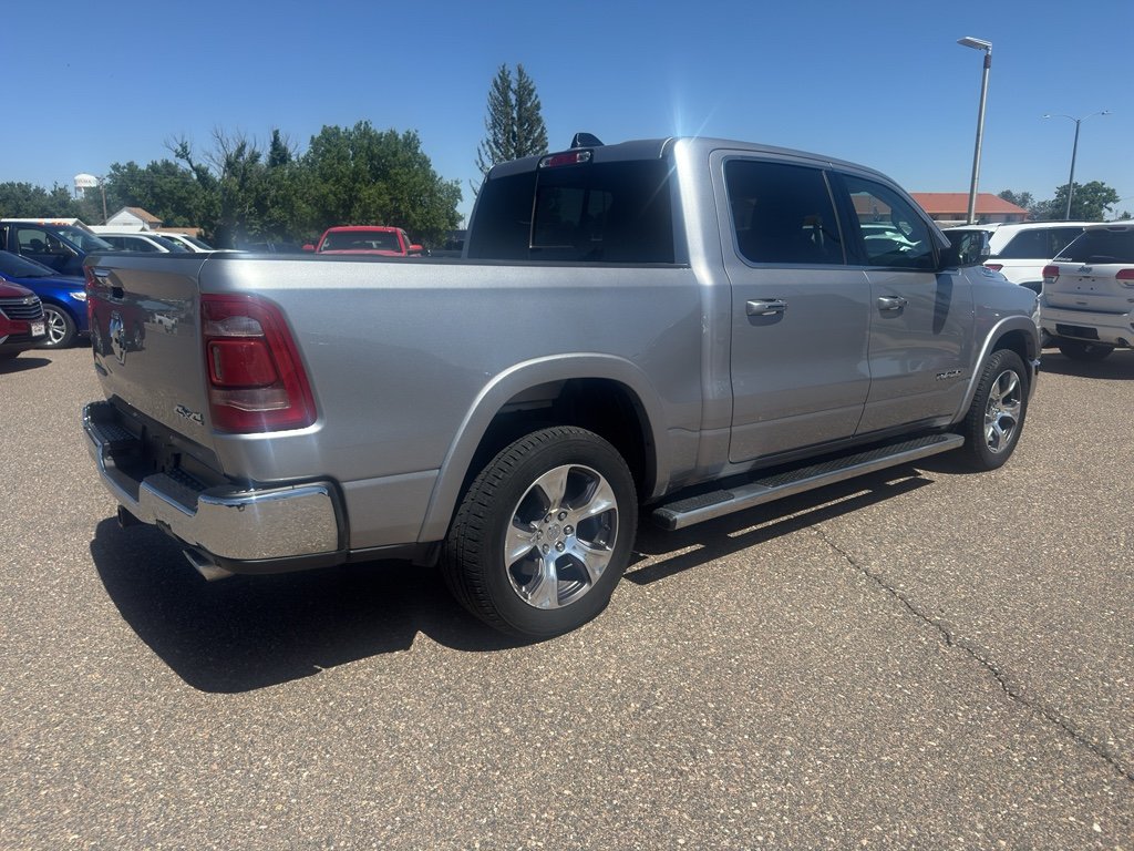 Used 2022 Billet Silver Metallic Clearcoat Ram Laramie image 5