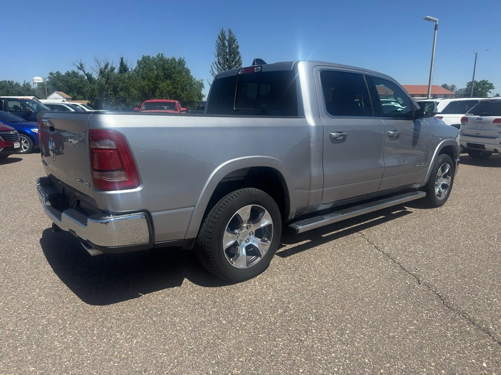 Used 2022 Billet Silver Metallic Clearcoat Ram Laramie image 5
