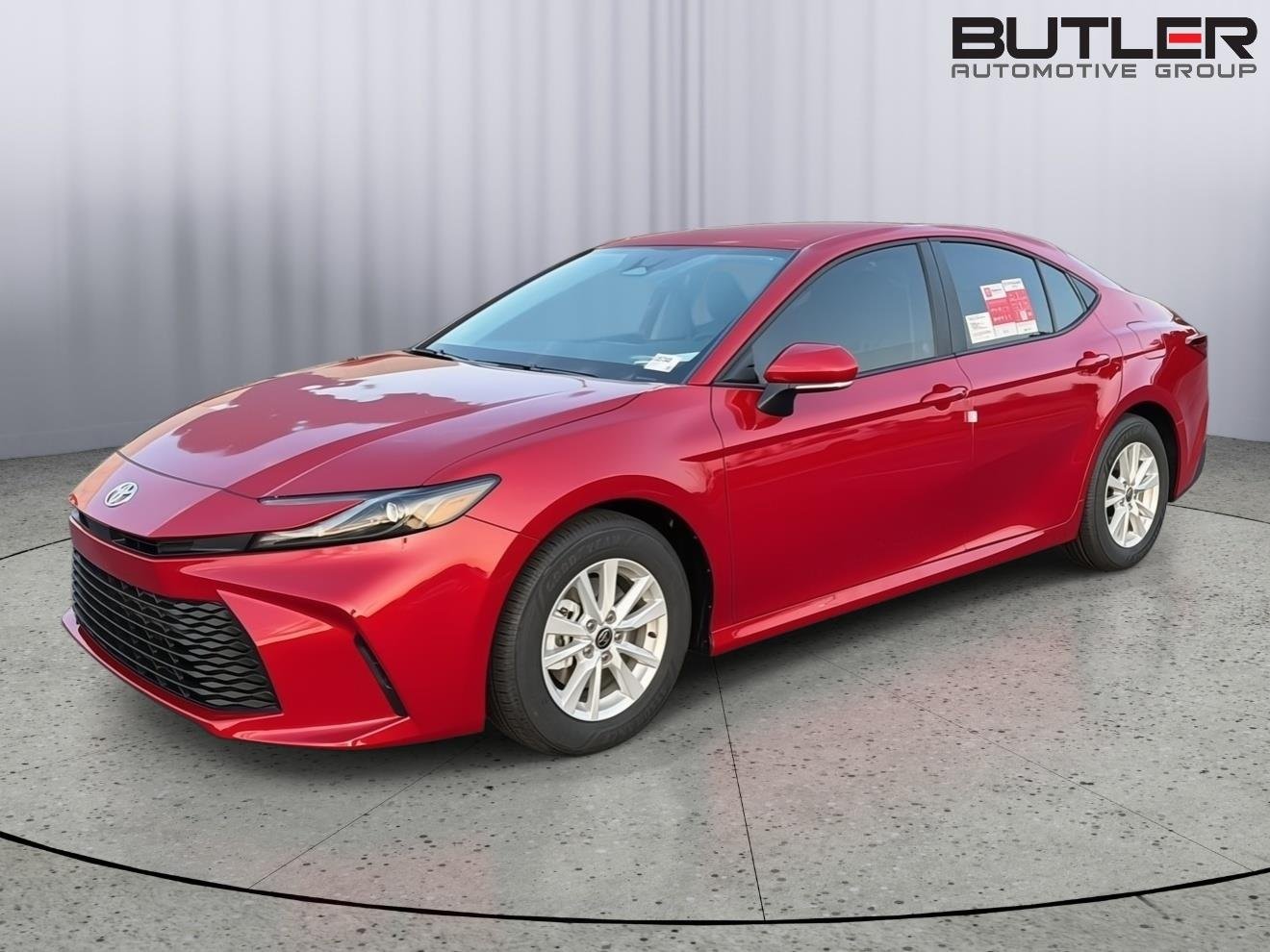 New 2026 Supersonic Red Toyota LE image 1