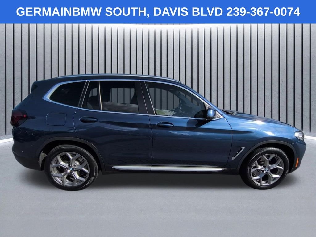 Certified Used 2023 Blue Metallic BMW xDrive30i image 4