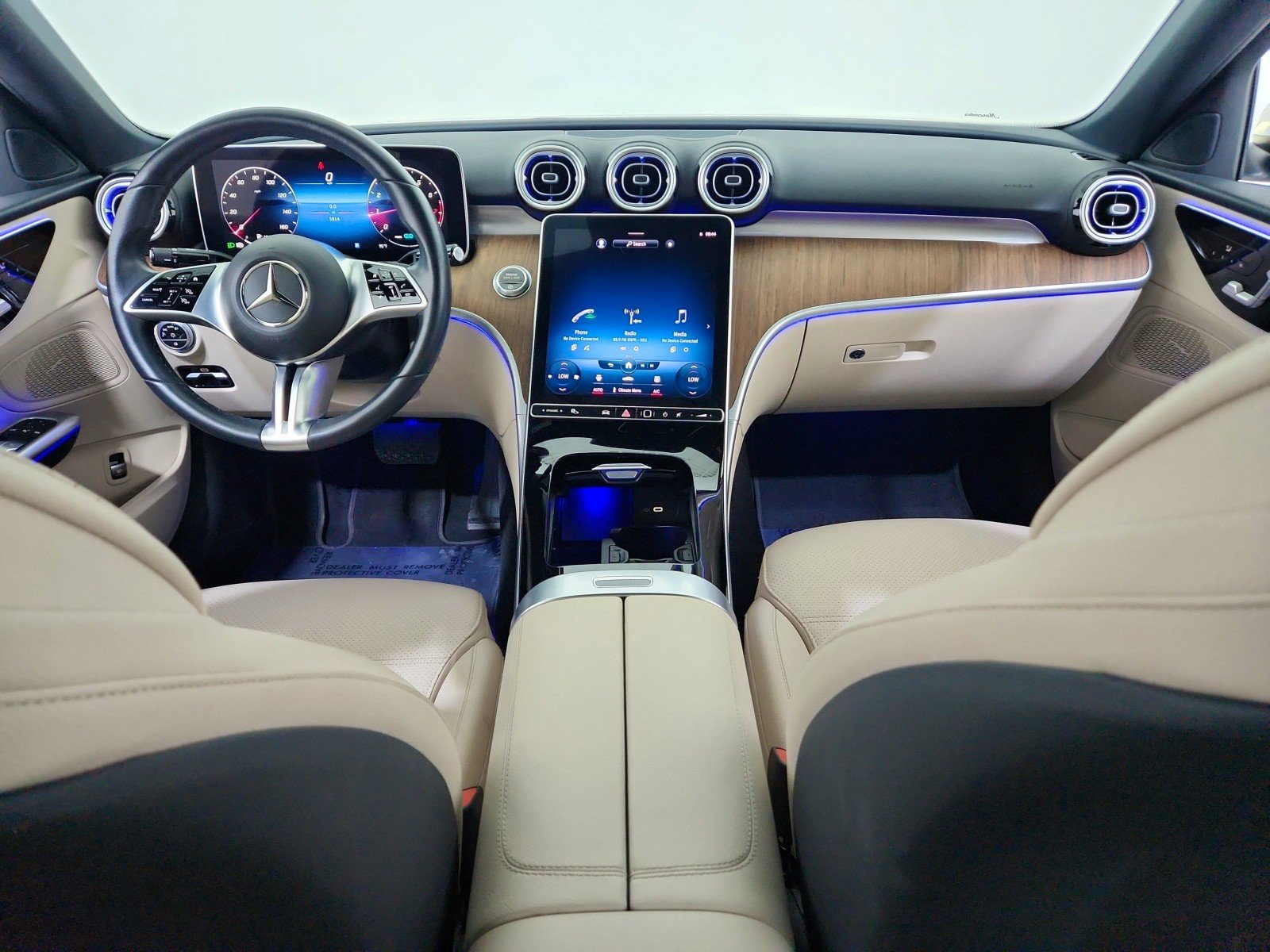 Used 2022 Polar White Mercedes-Benz C 300 image 24