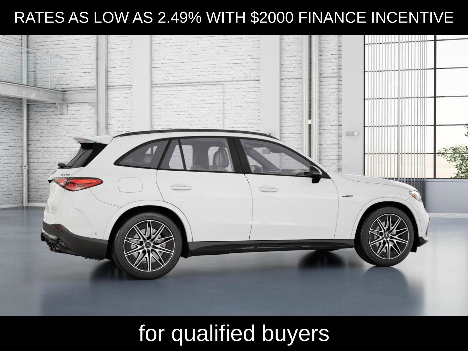 New 2026 Polar White Mercedes-Benz GLC 43 AMG® image 60