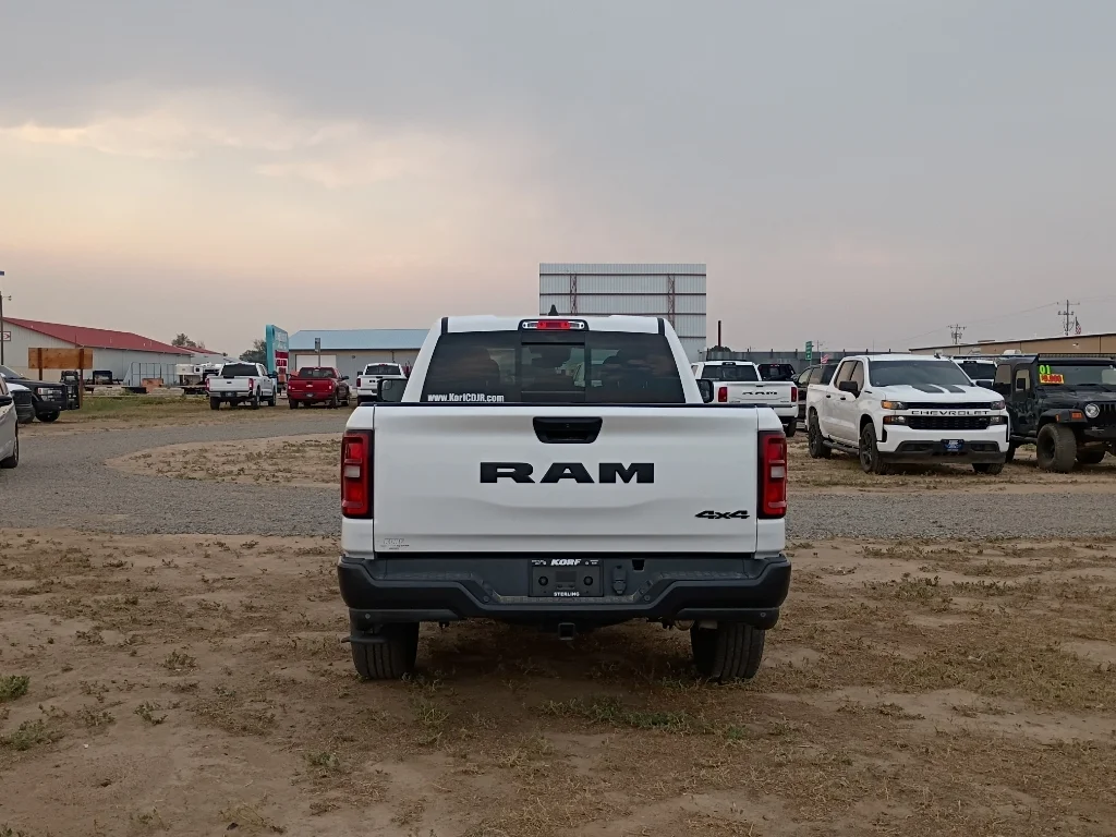 Used 2025 Bright White Clearcoat Ram Tradesman image 4