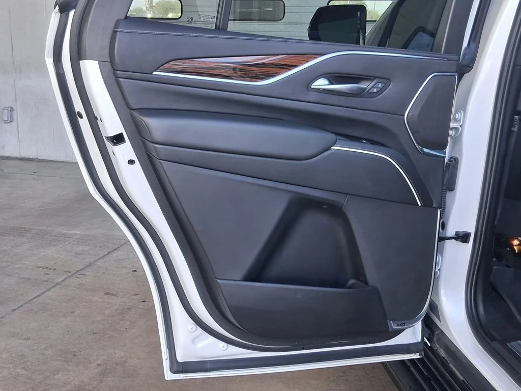 Used 2023 CRYSTAL WHITE TRICOAT Cadillac RWD Premium Luxury image 24