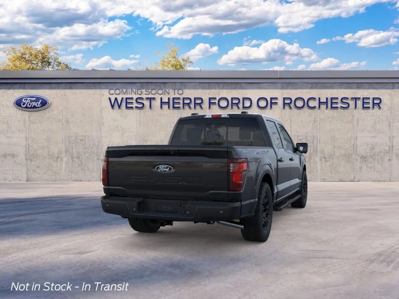 New 2026 Agate Black Metallic Ford XLT image 8