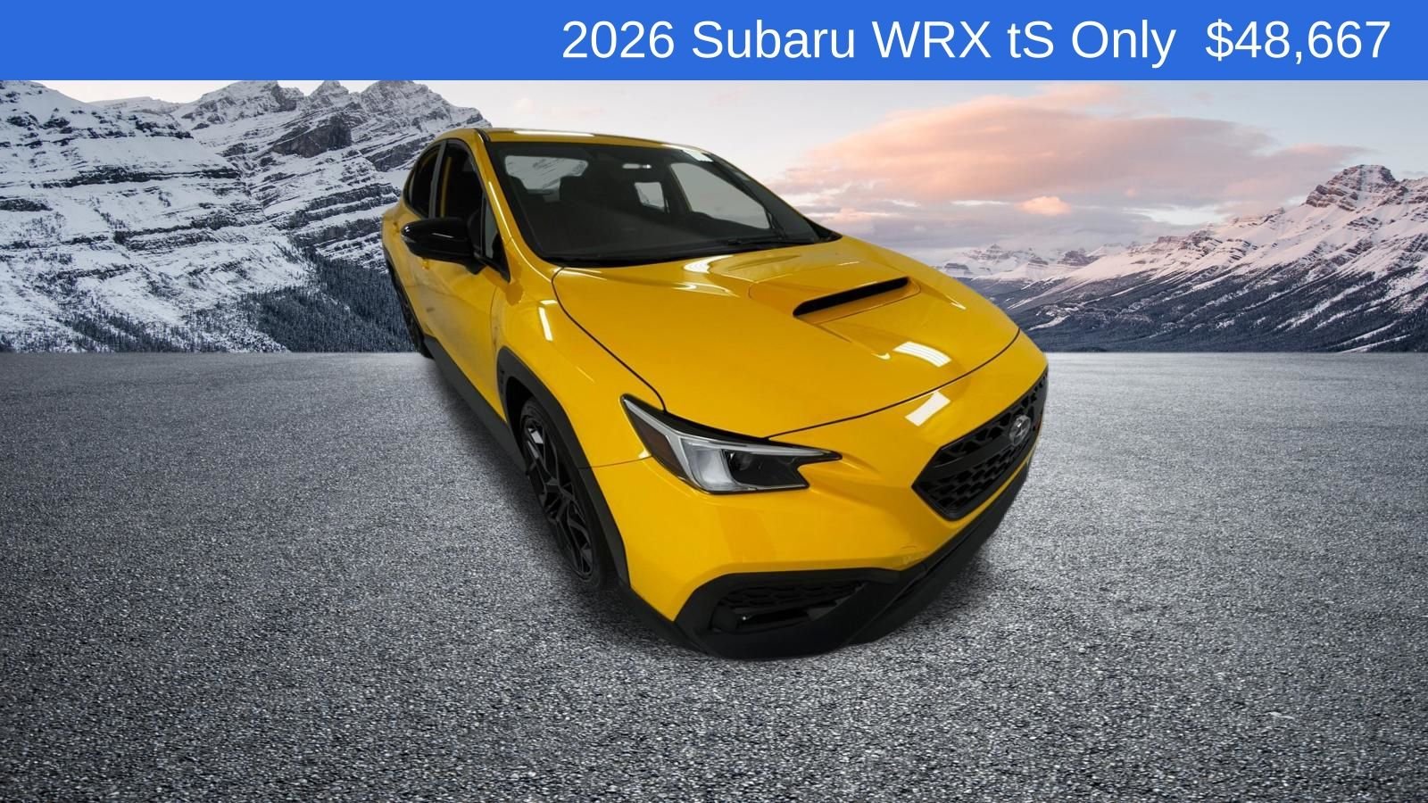 2026 Subaru WRX tS's photo