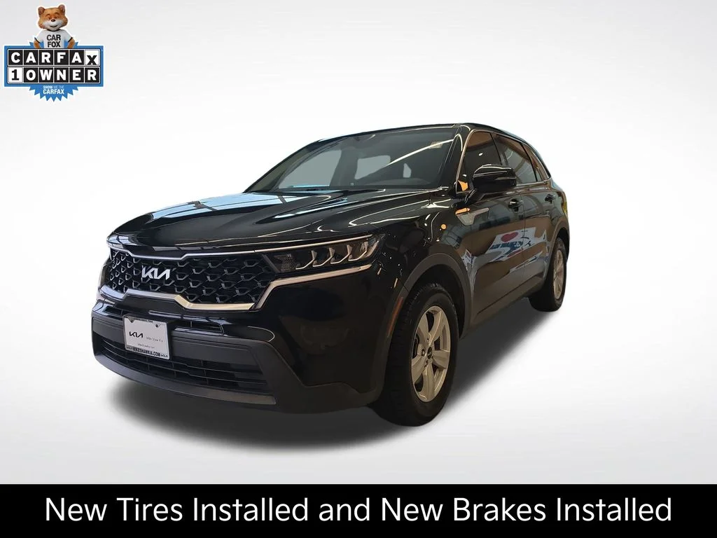 Certified Used 2023 Black Kia LX image 1