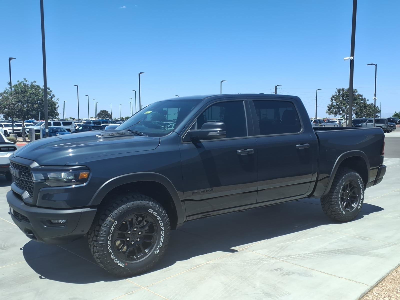 New 2026 Forged Blue Metallic Exterior Paint RAM Rebel image 3