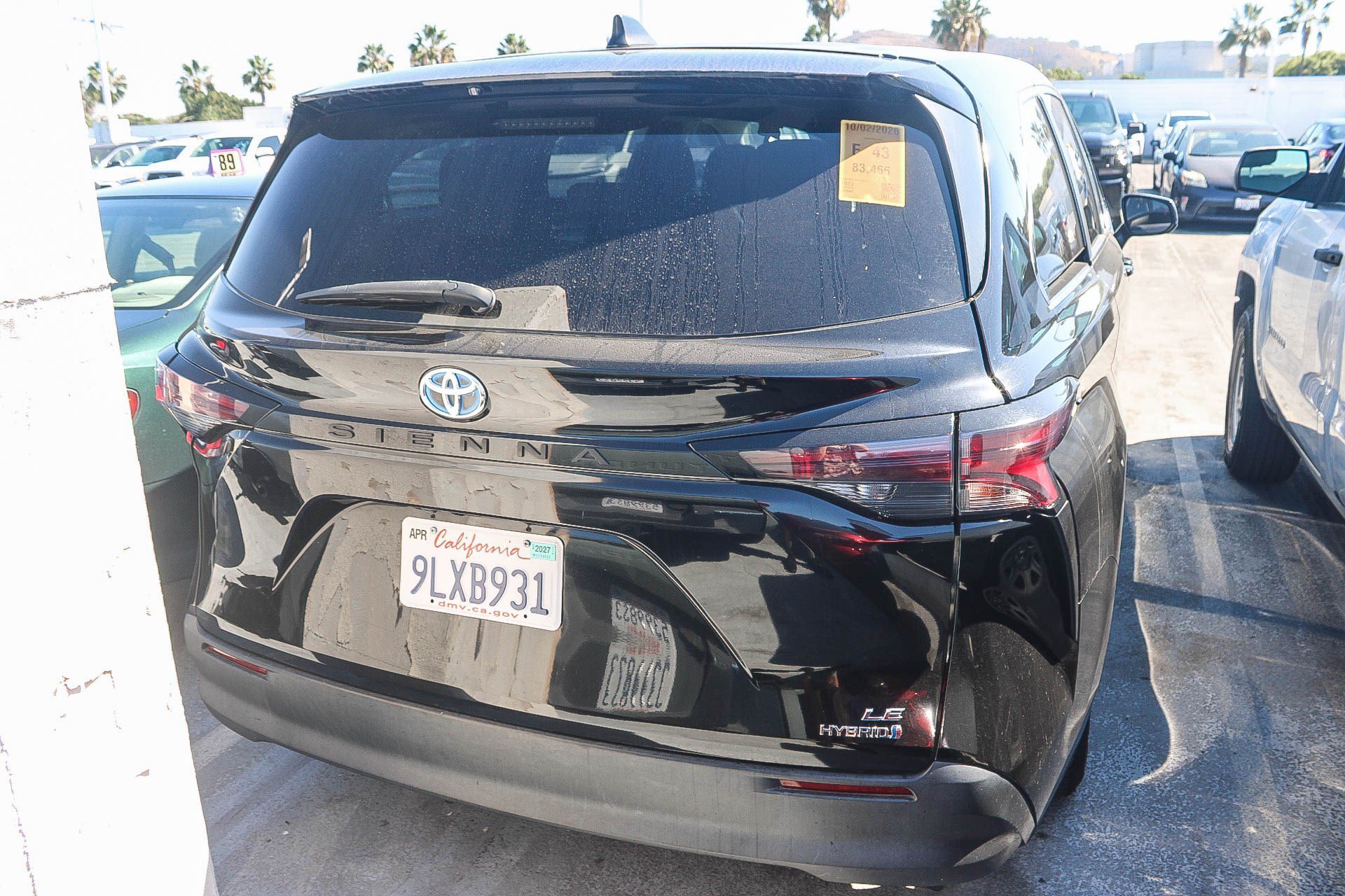 Certified Used 2023 Midnight Black Metallic Toyota LE image 12