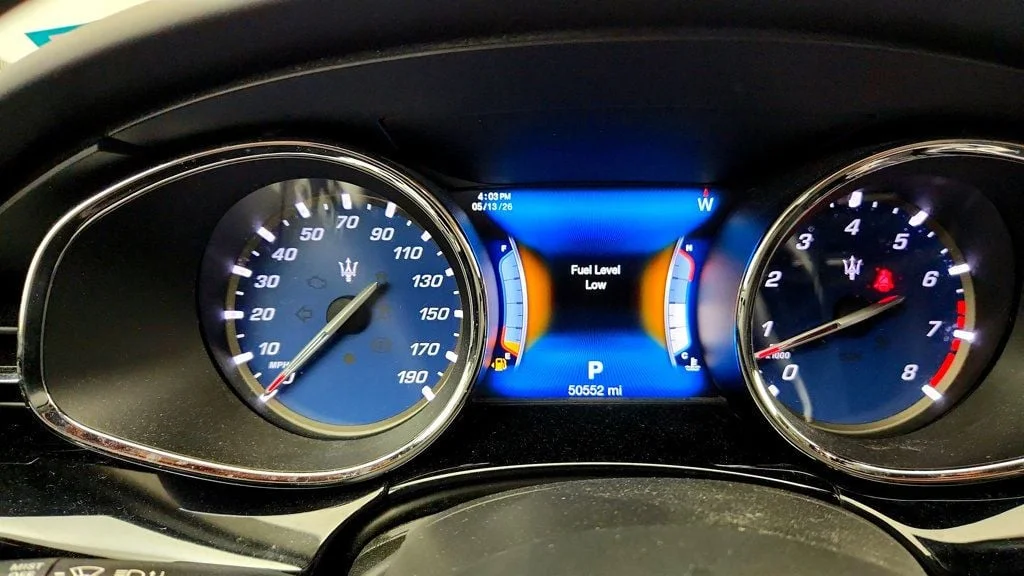 Used 2017 Grigio Maratea Metallescent Maserati S Q4 GranSport 3.0L Driver Assistance Pack+ & Cooled Front Seats image 13