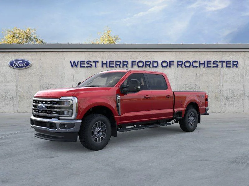 New 2026 Ruby Red Metallic Tinted Clearcoat Ford F-250® Lariat® image 2