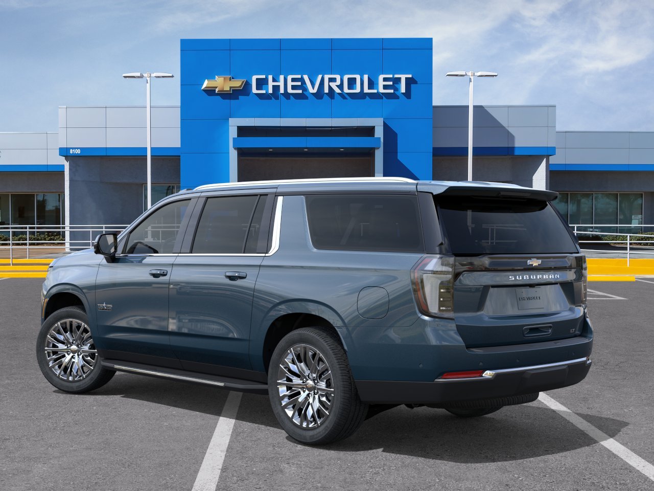 New 2026 Lakeshore Blue Metallic Chevrolet LT image 3