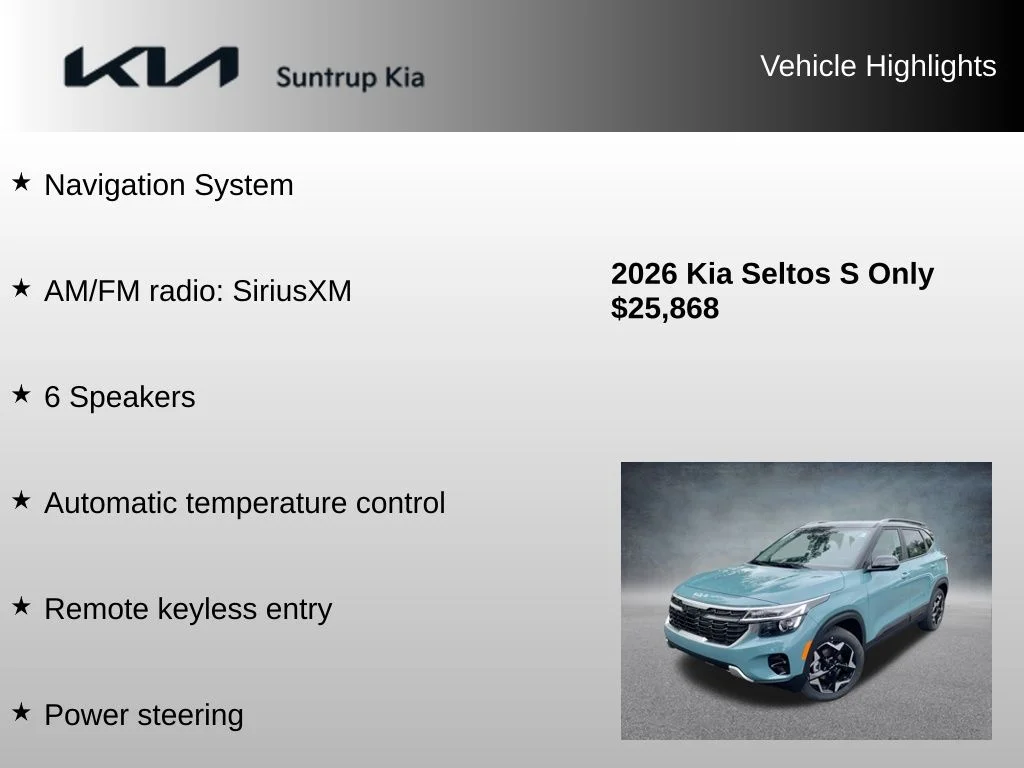 Used 2026 Blue Kia S image 8