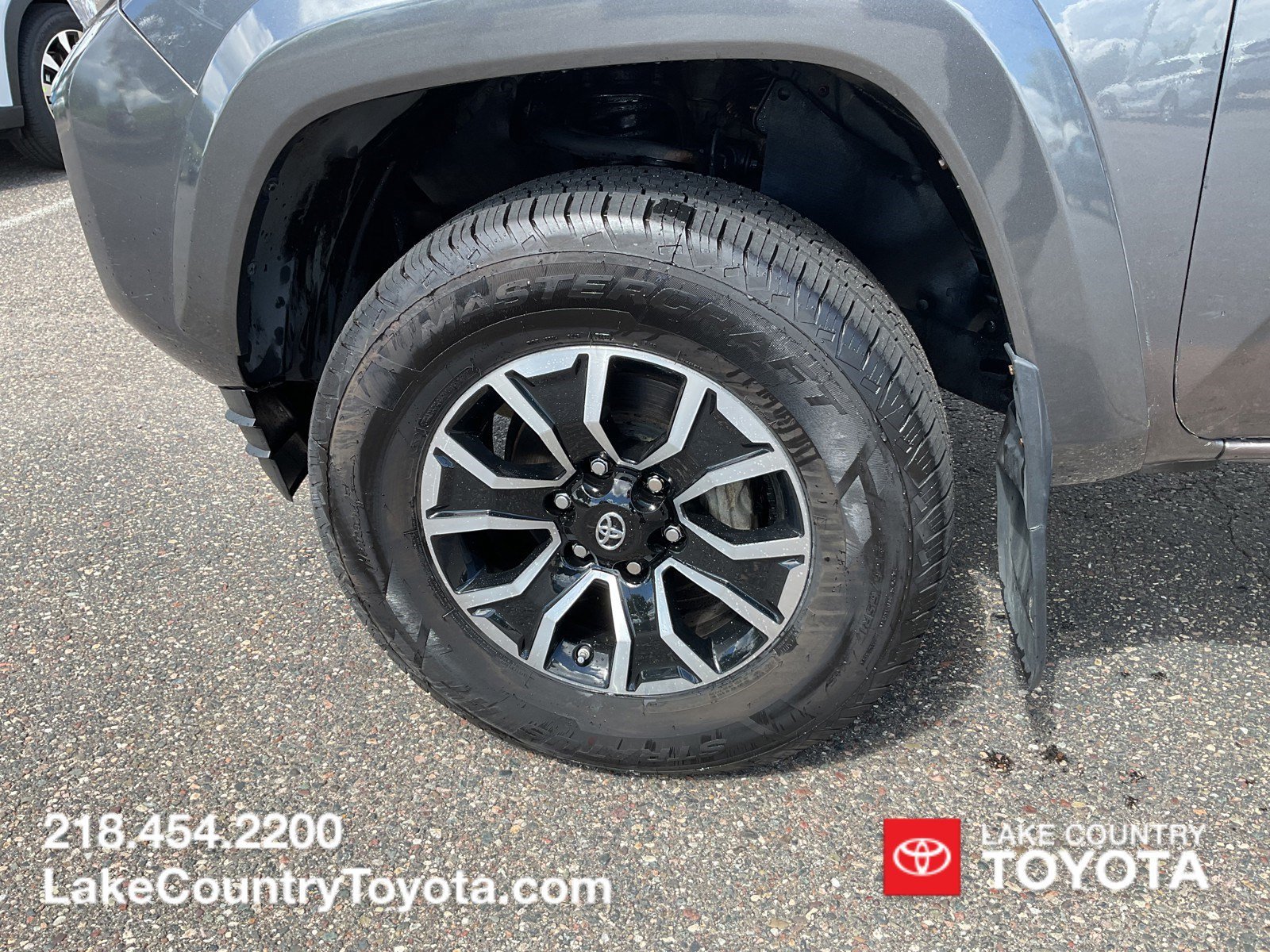 Used 2020 Magnum Gray Metallic Toyota TRD Sport image 9