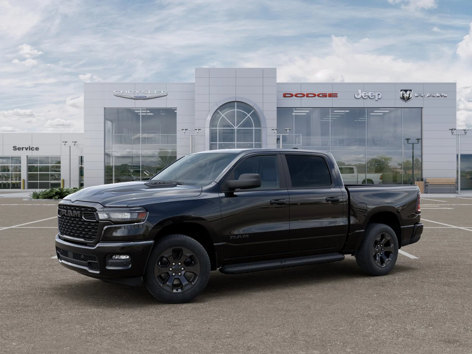 New 2026 Diamond Black Crystal Pearl-Coat Exterior Paint RAM Express image 28