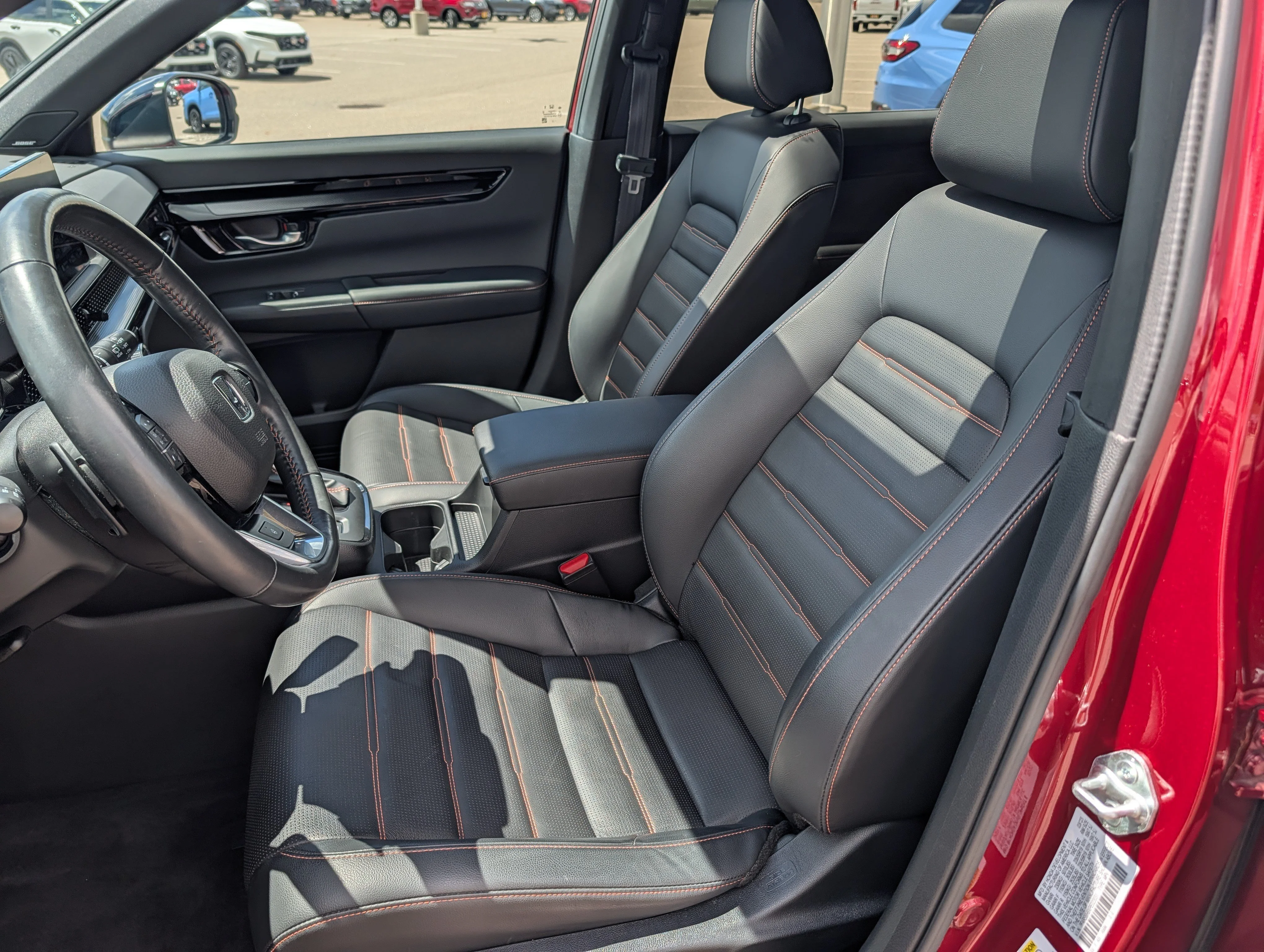 Used 2023 Radiant Red Metallic Honda Sport Touring image 21