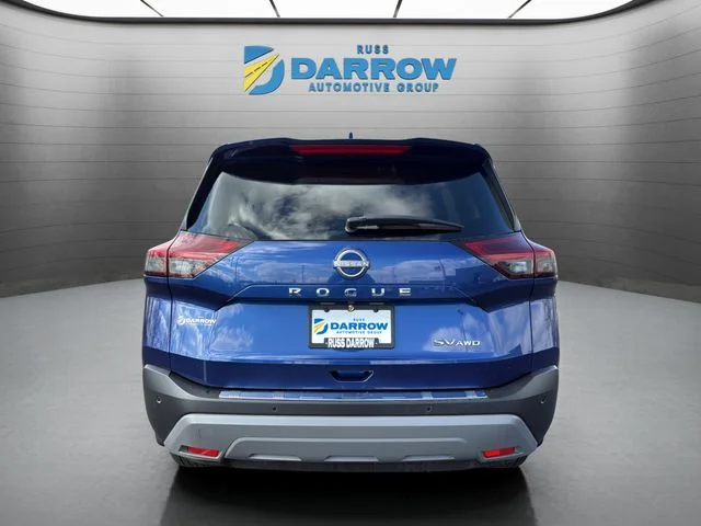Certified Used 2023 Blue Nissan SV image 4
