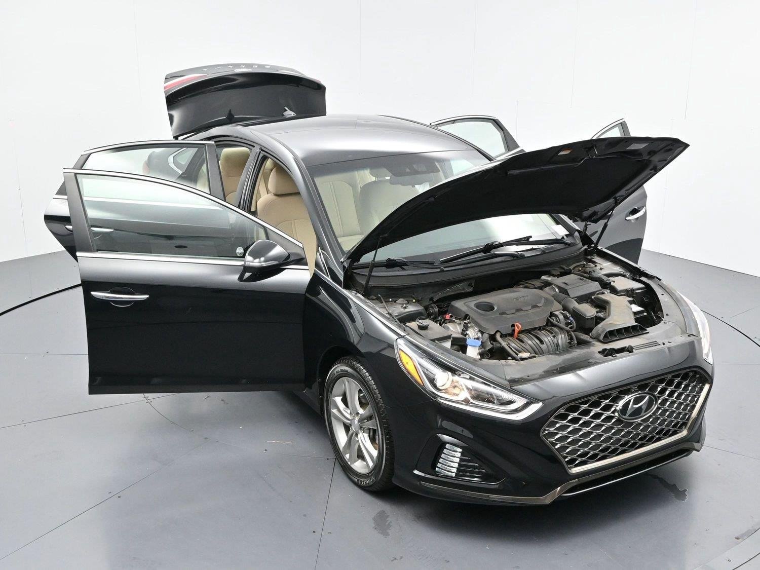 Used 2019 Phantom Black Hyundai SEL image 42