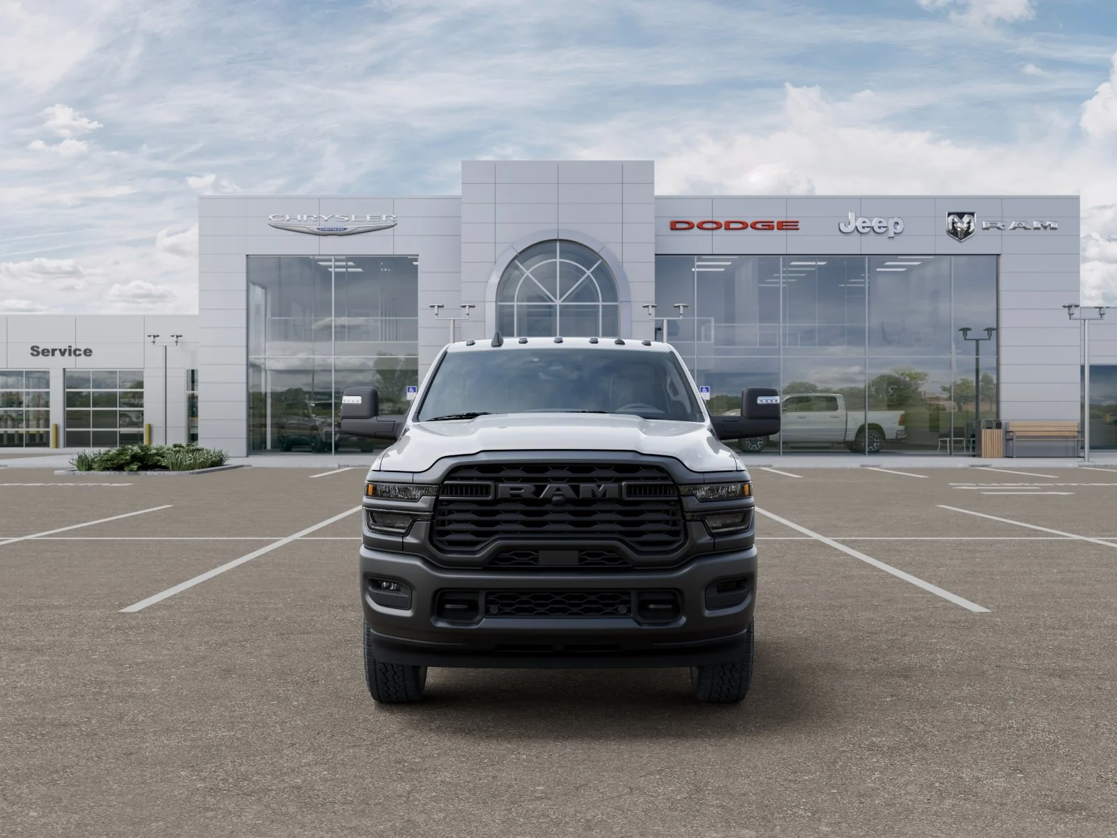 New 2025 Bright White Clear-Coat Exterior Paint RAM Tradesman image 17