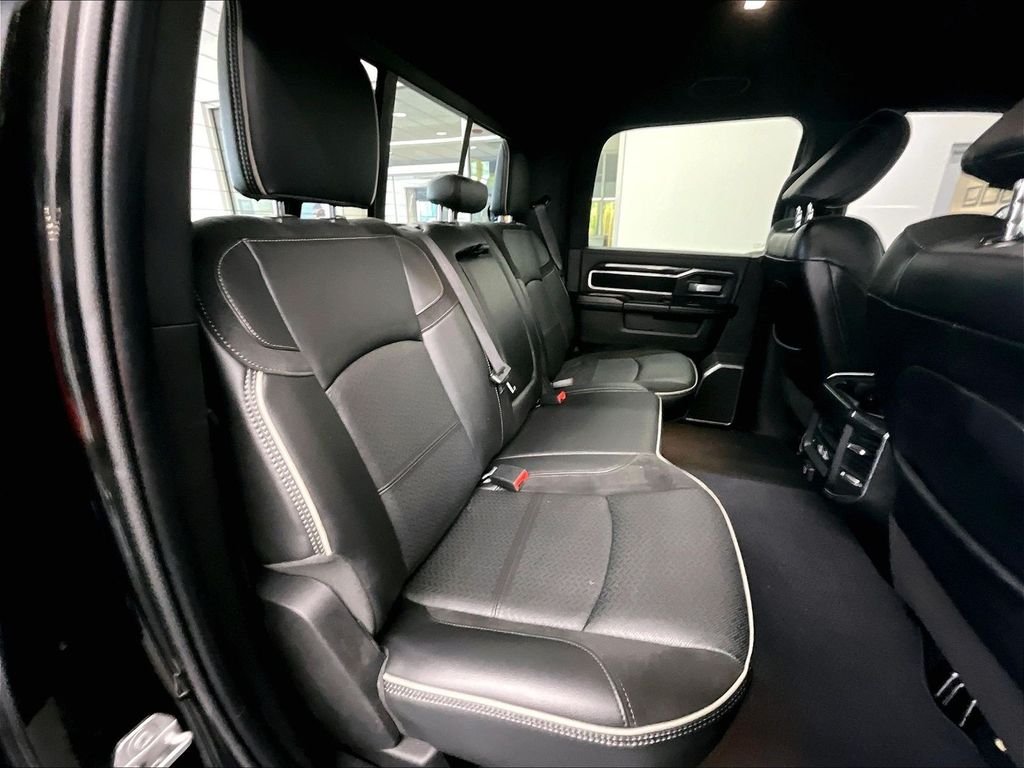 Used 2022 Diamond Black Crystal Pearlcoat Ram Laramie image 16