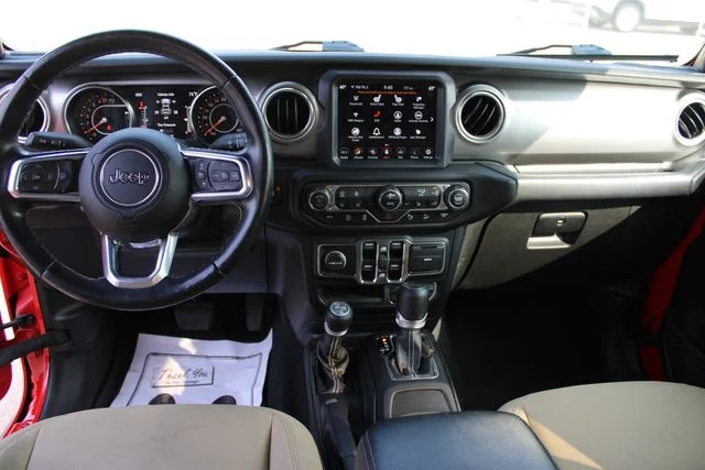 Used 2020 Red Jeep Unlimited Sahara image 25