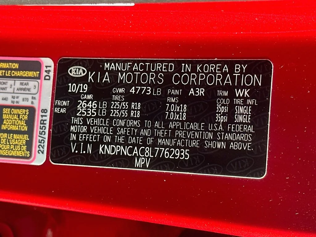 Certified Used 2020 Red Kia EX image 33