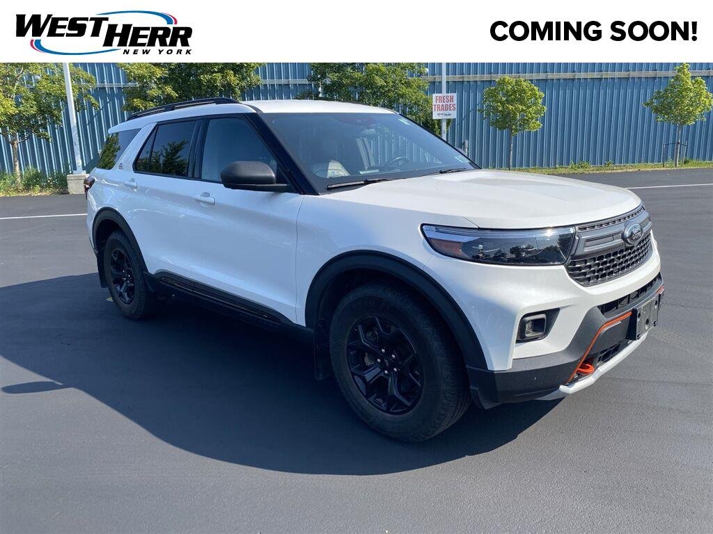 Used 2022 Star White Metallic Tri-Coat Ford Timberline image 1